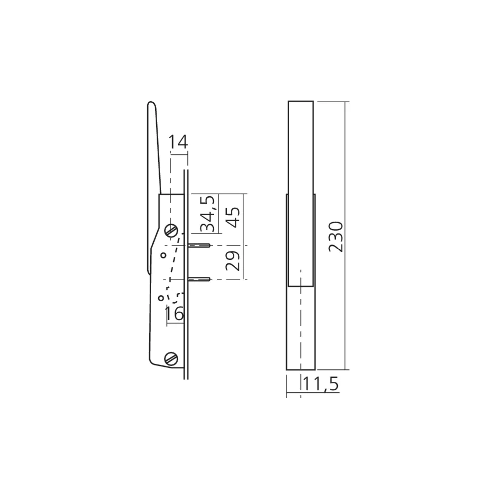 Loqueteau automatique