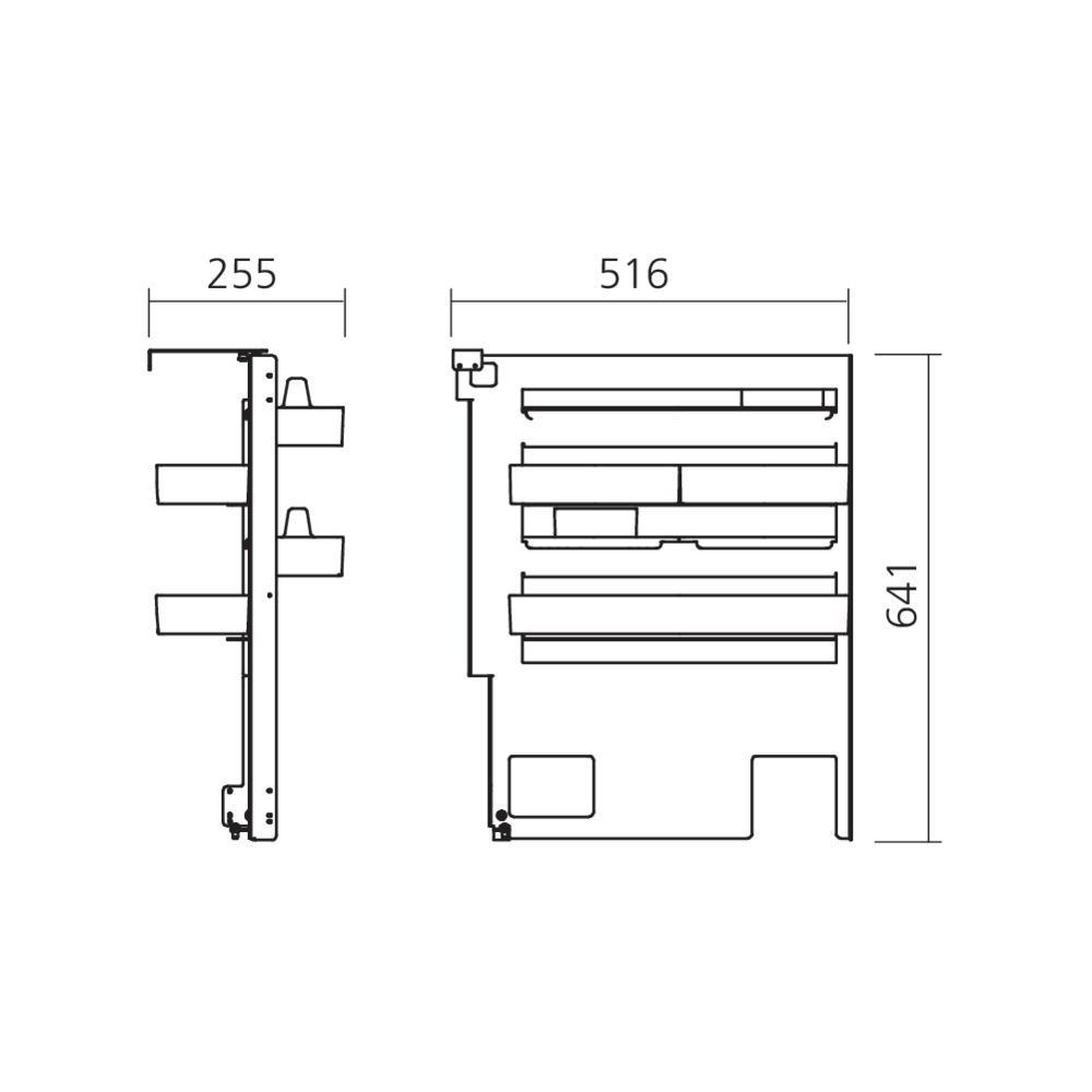 Ensemble coulissant pour tiroir SOUS-CHEF ONE