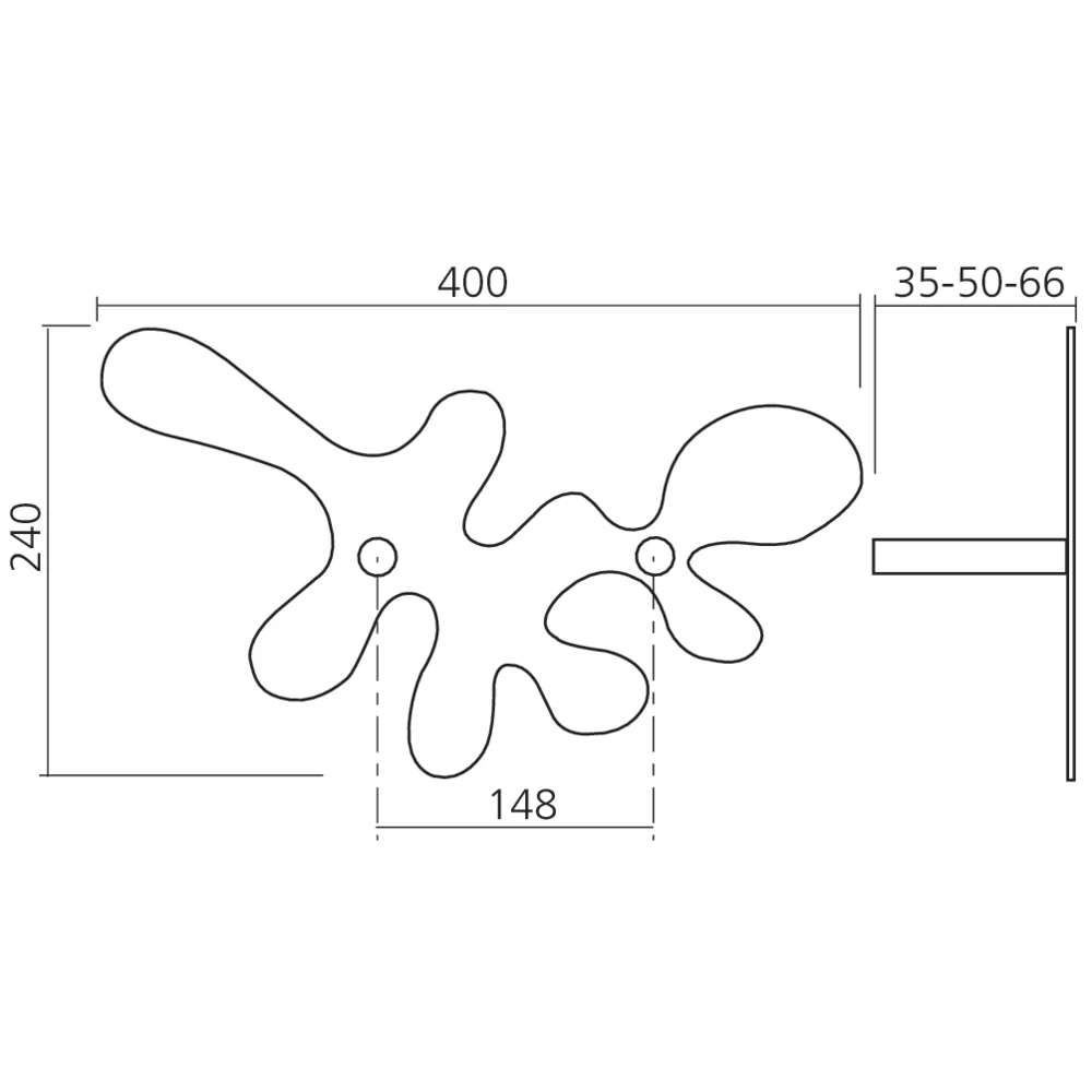 Ensemble 3 patères CAMOUFLAGE