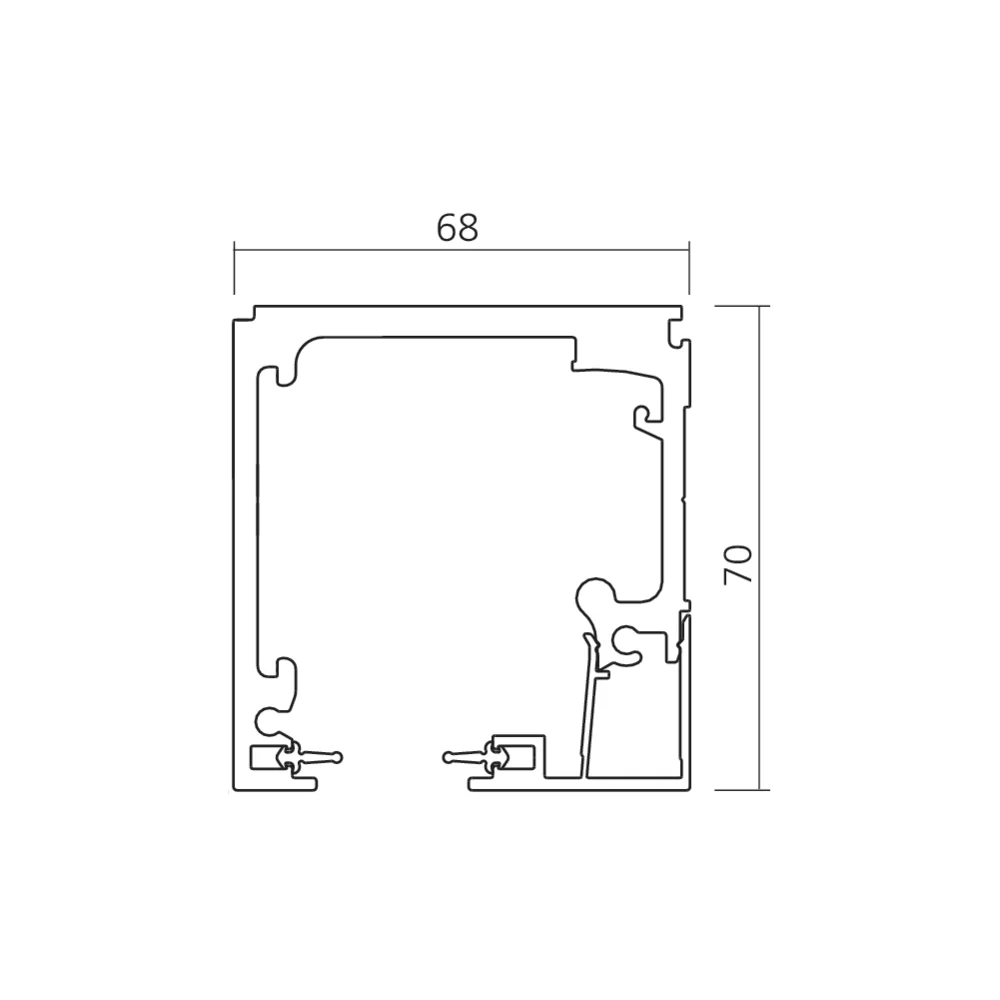 Jeu de rails Purolino PLUS pour glace fixe