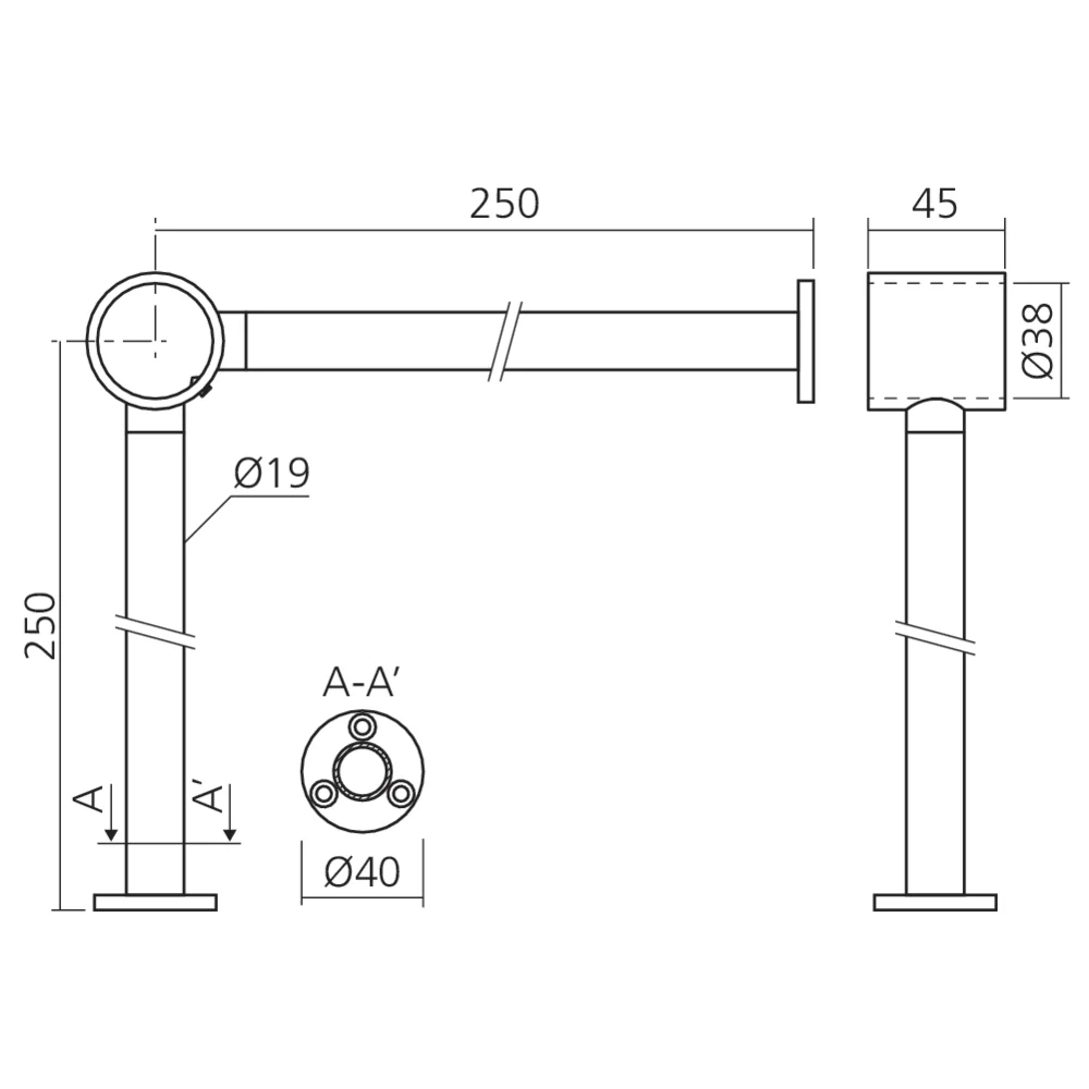 Support intermédiaire