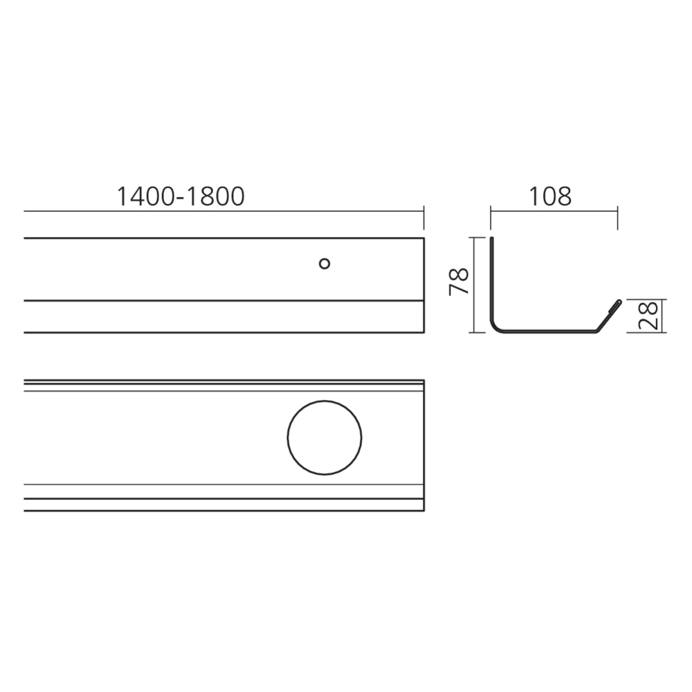 Goulotte passe-câbles Seventy