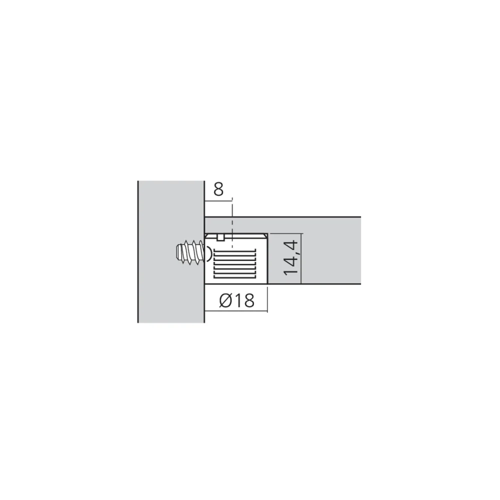 Support de tablette Shelf Block
