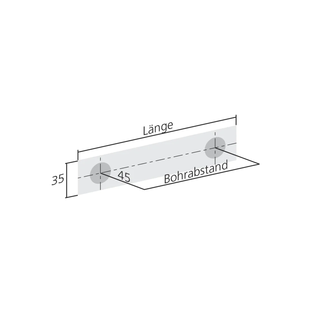 Poignée profil VAGUE
