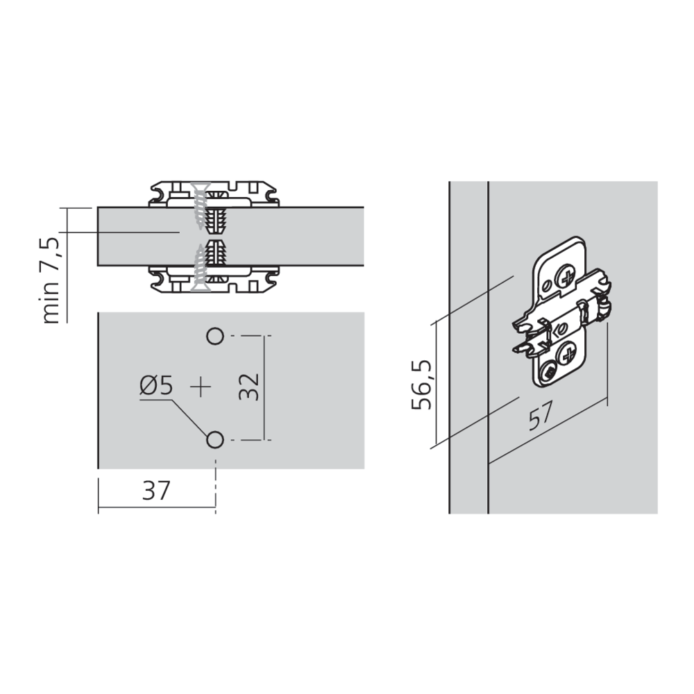 Embase CLIP EXPANDO