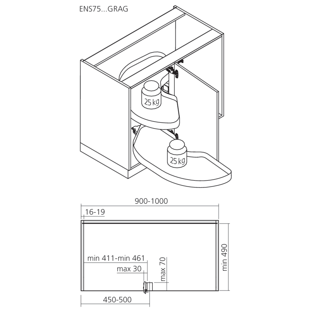 Ensemble d'angle CORNERSTONE MAXX