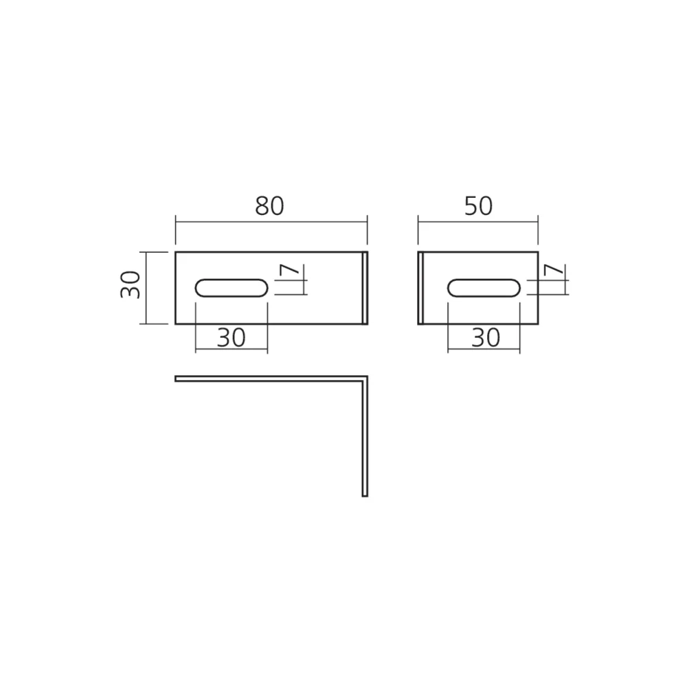 Equerre de fixation murale