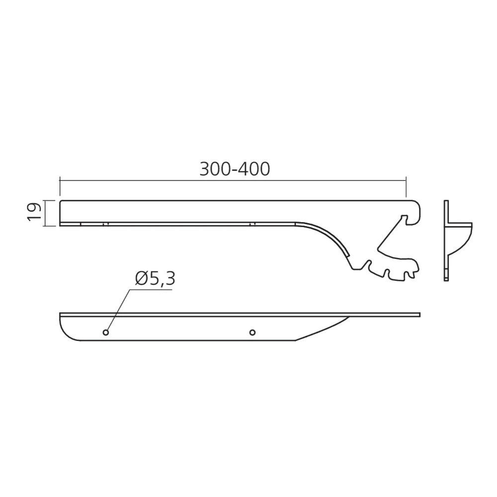 Consoles droites ou inclinables