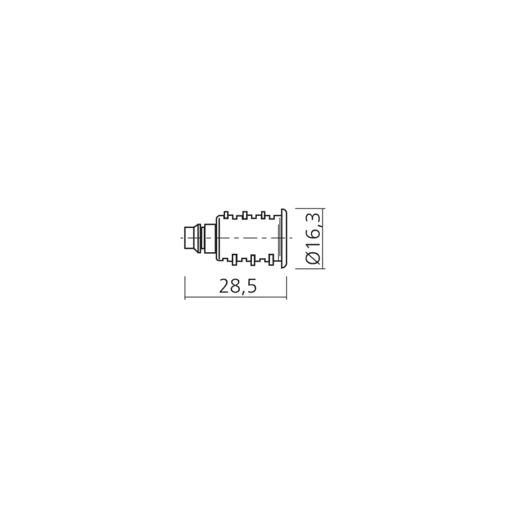 Barillet VCS interchangeable