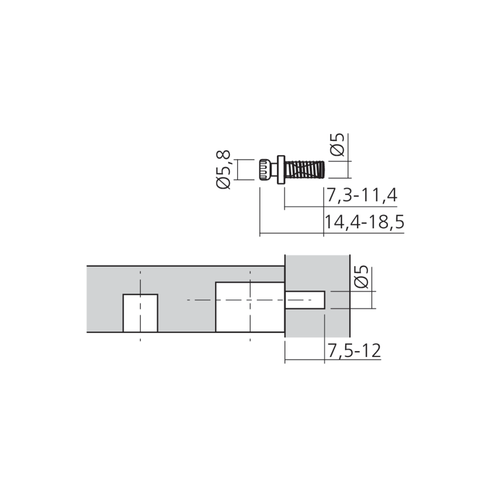 Tourillon QUICKFIT à expansion