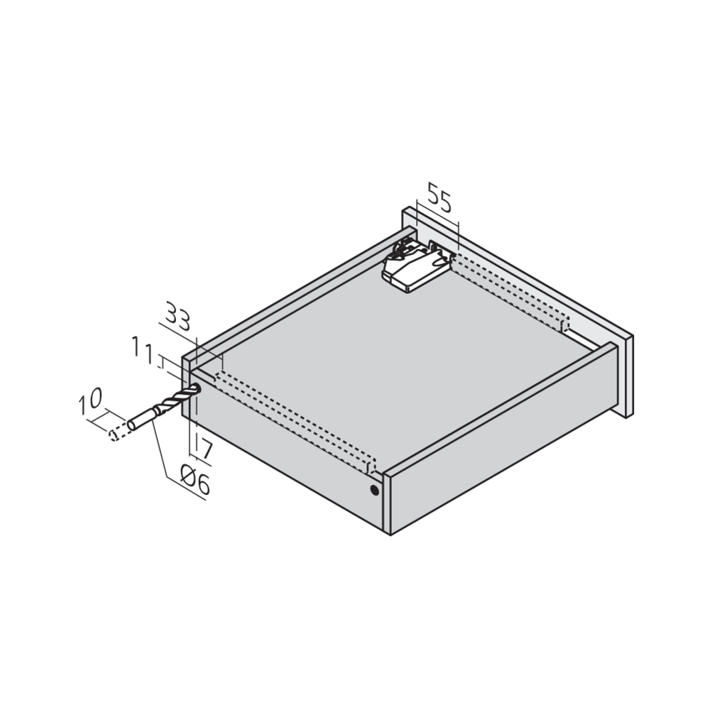Attache façade TANDEM