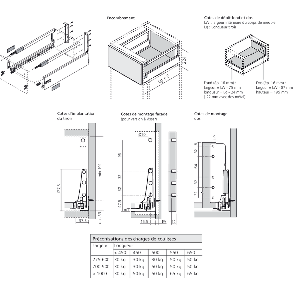 TANDEMBOX antaro hauteur DK