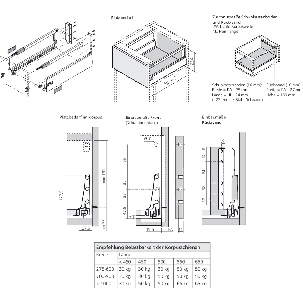 TANDEMBOX antaro hauteur DK