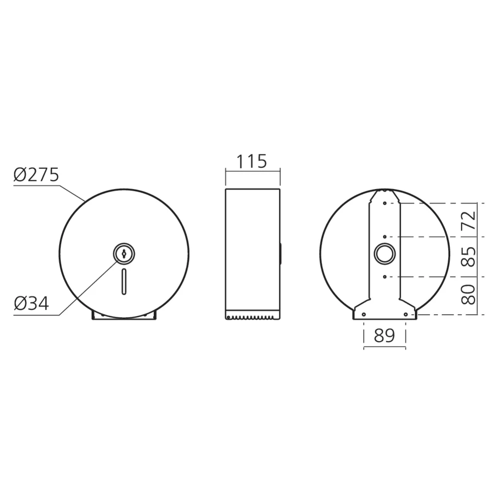 Distributeur de papier hygiènique