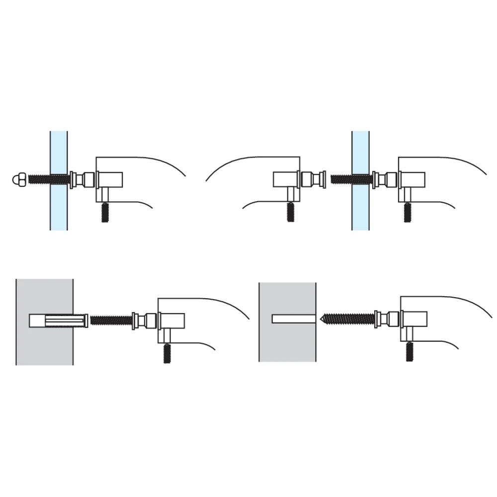 Kit de fixation universel