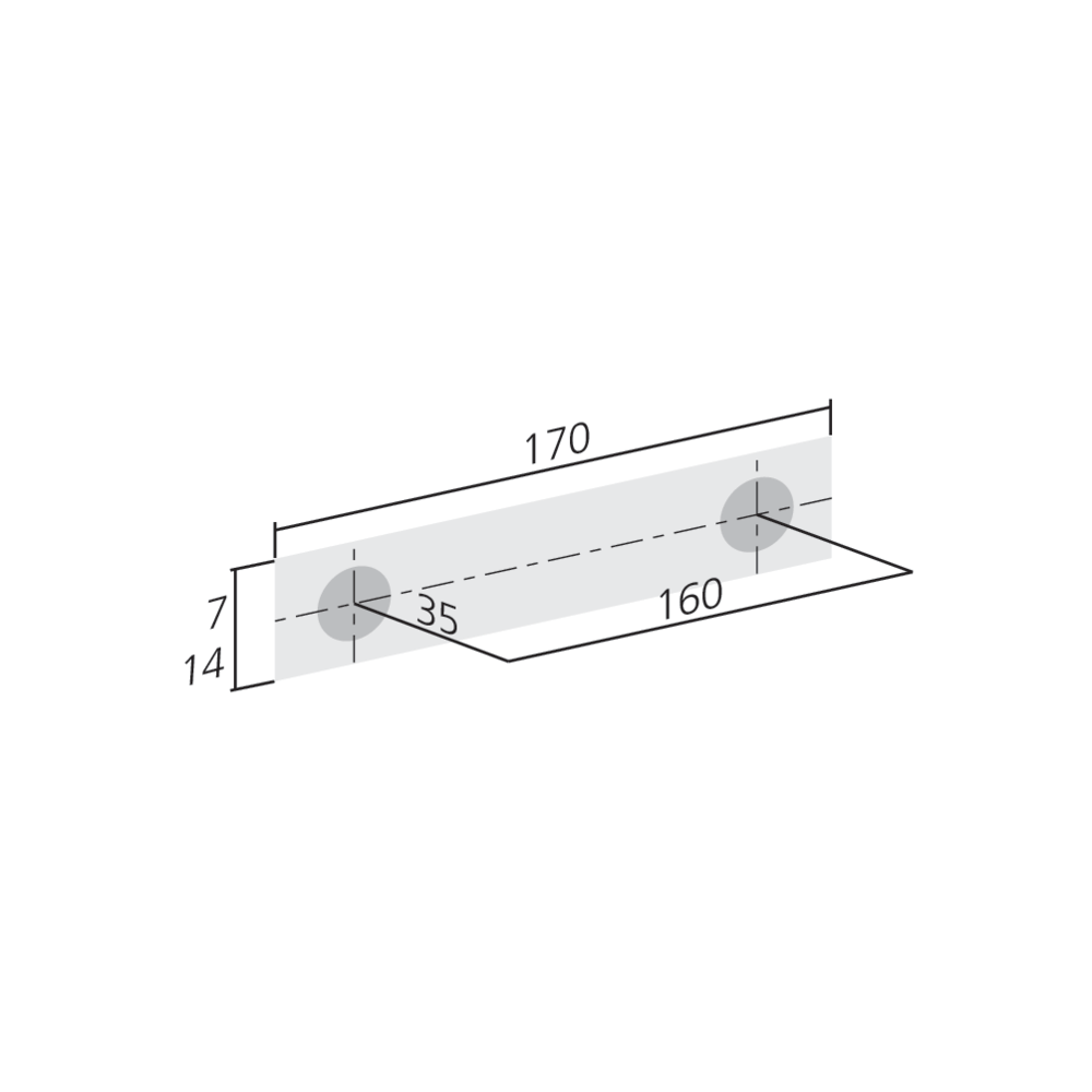 Poignée cuir LOUNGE