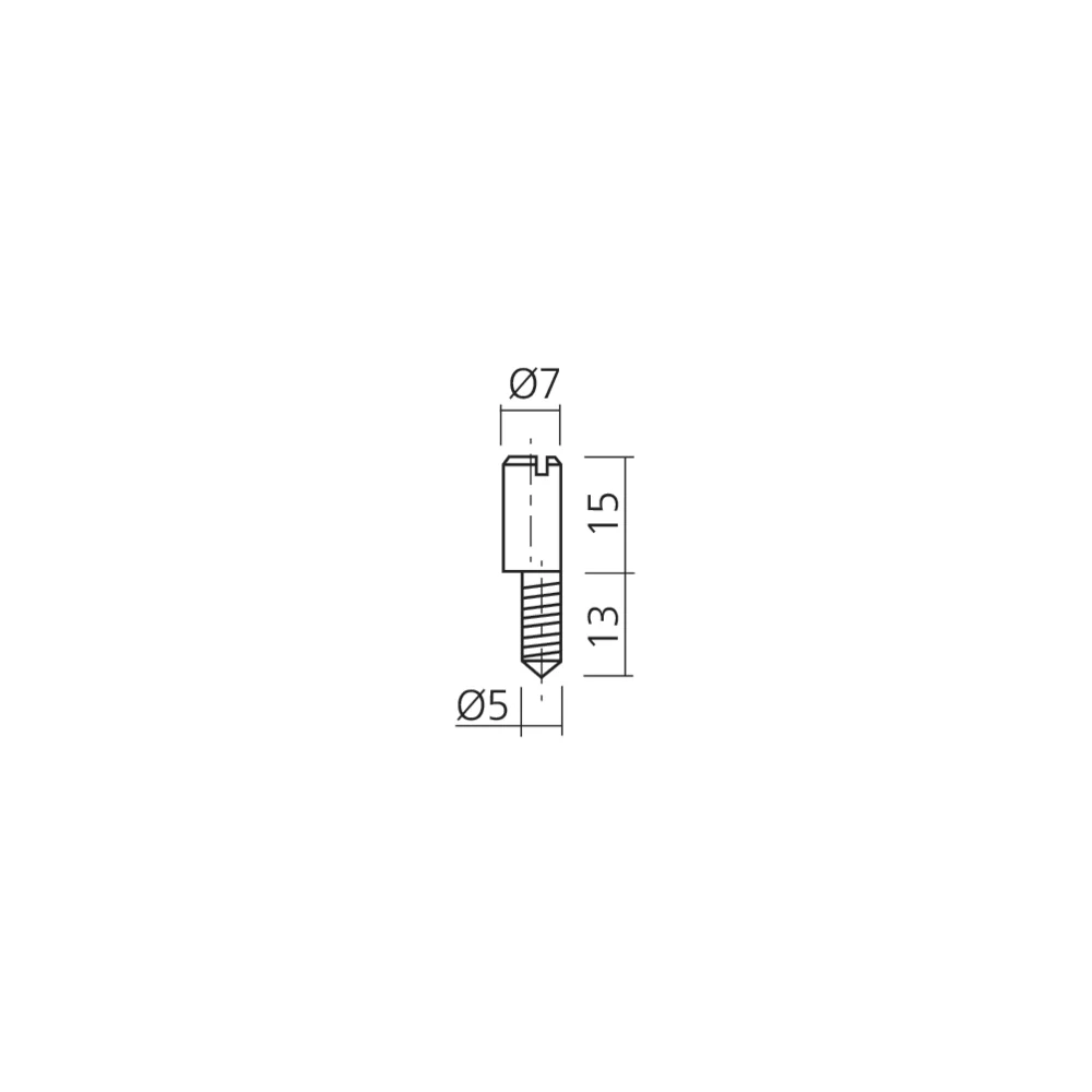 Arrêt de porte excentré