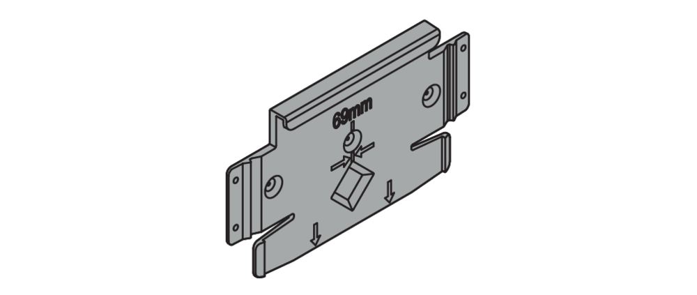 Embase pour SERVO-DRIVE flex