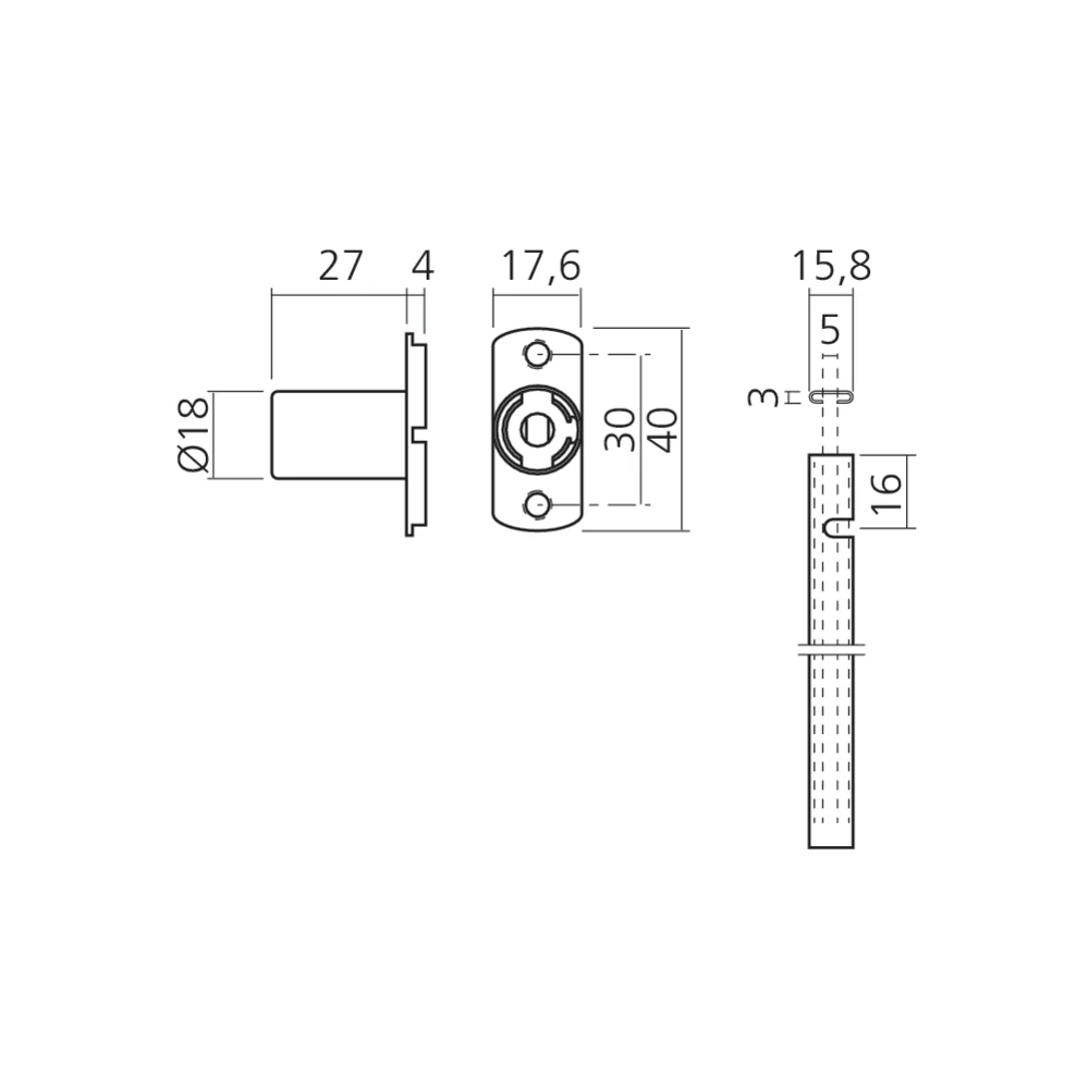 Serrure de bureau VCS