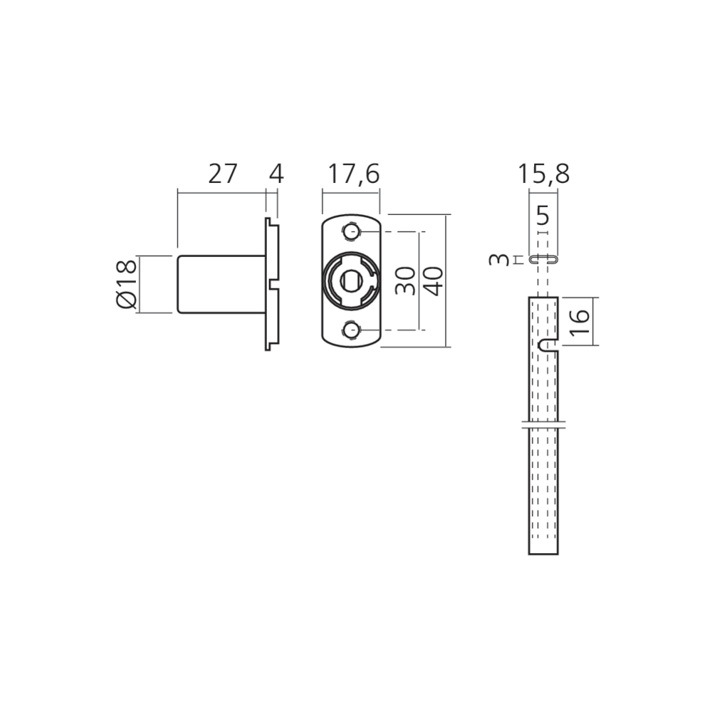 Serrure de bureau VCS