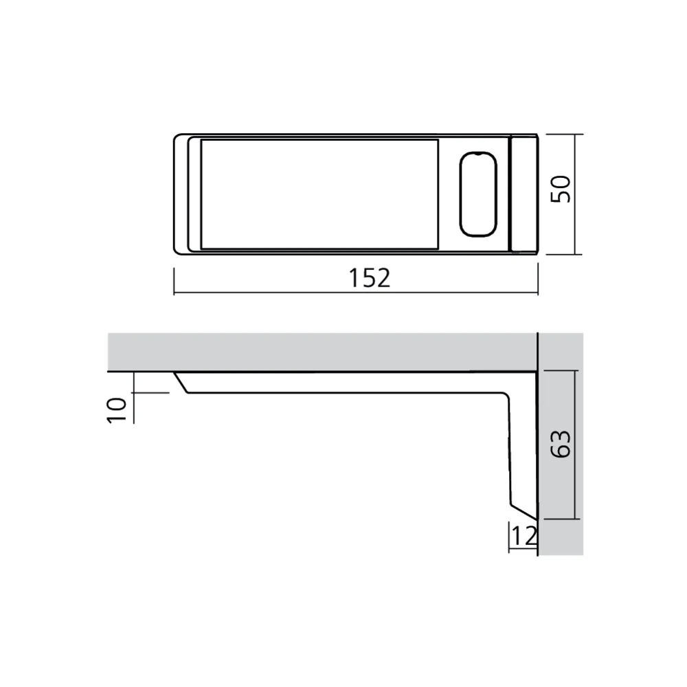 Spot LED en applique 12 V