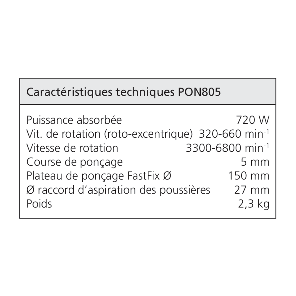 Ponceuse ROTEX RO 150 FEQ-Plus
