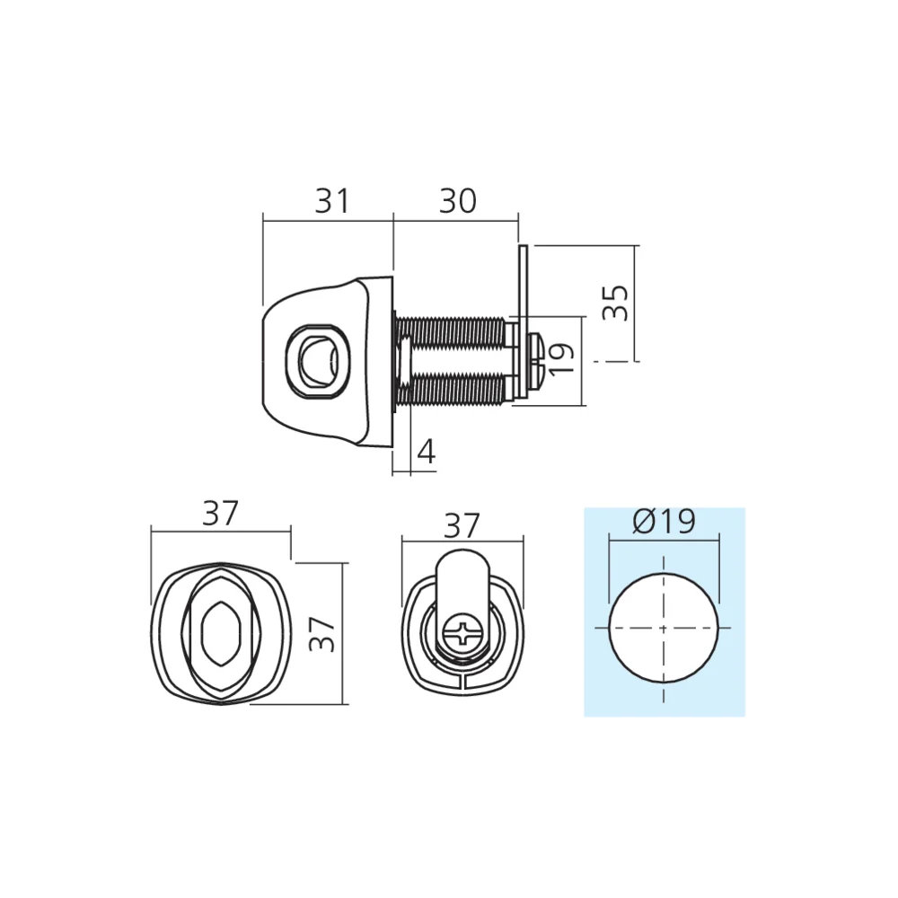 Serrure pour cadenas