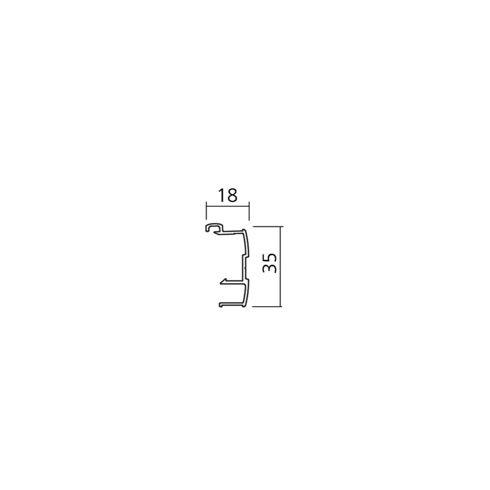 Poignée profil Pro Line