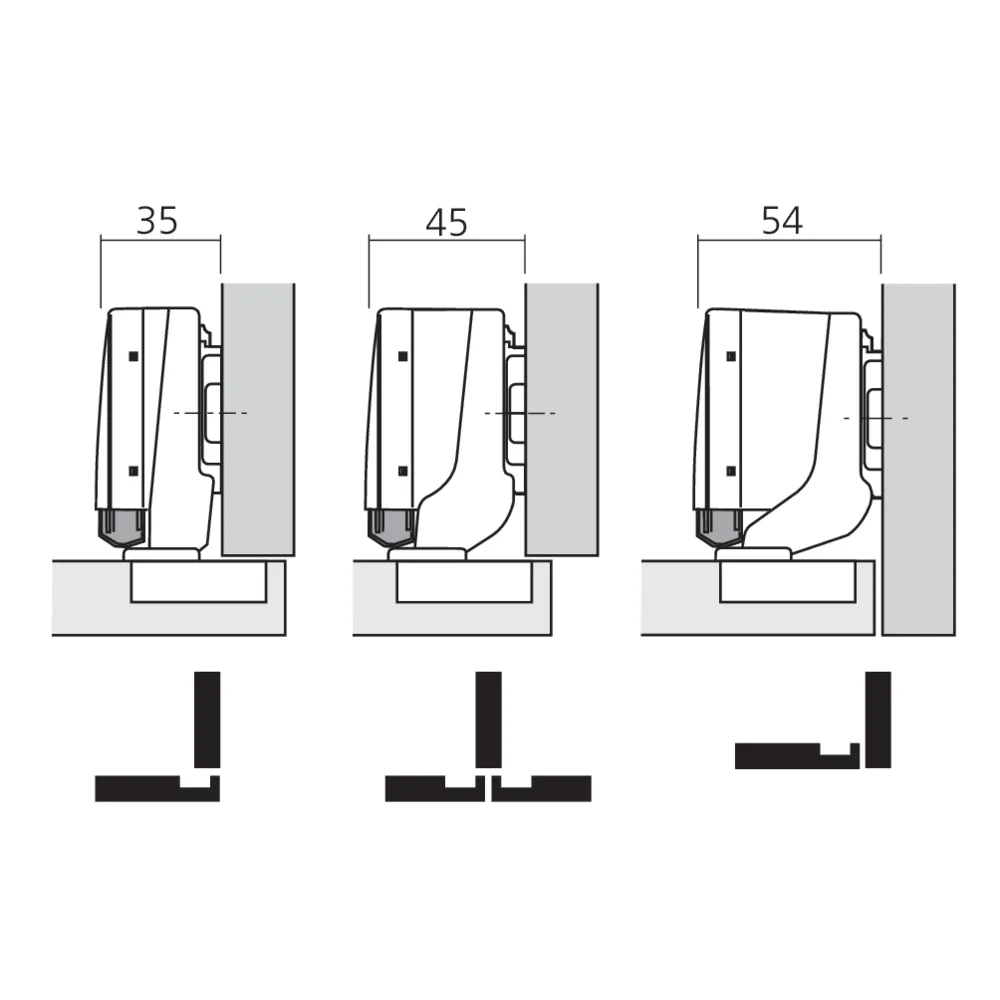 Amortisseur BLUMOTION à clipser sur charnière