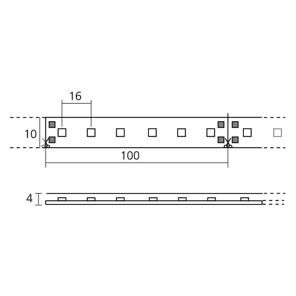 Bande LED RGB IP65 60 LEDs/m