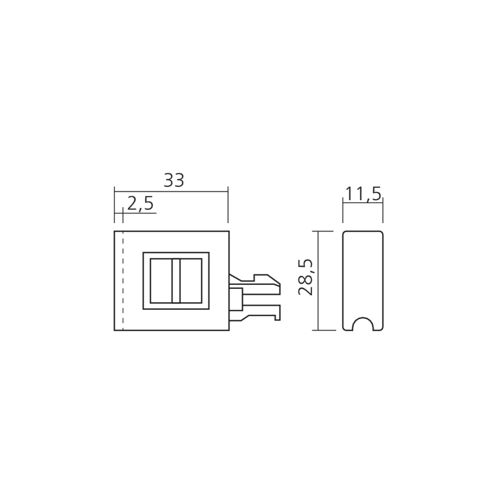 Embout poignée H6340