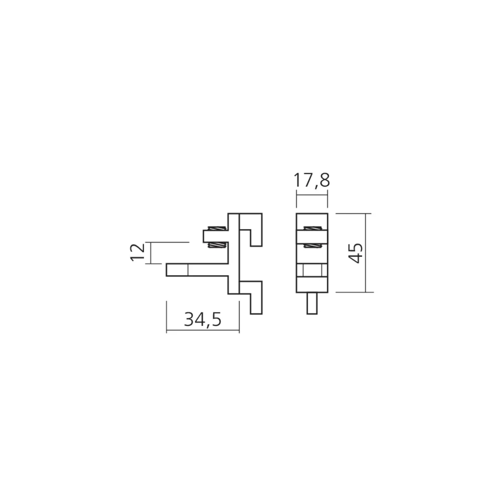 Support tablette verre