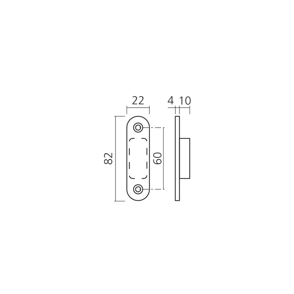 Loqueteau magnétique