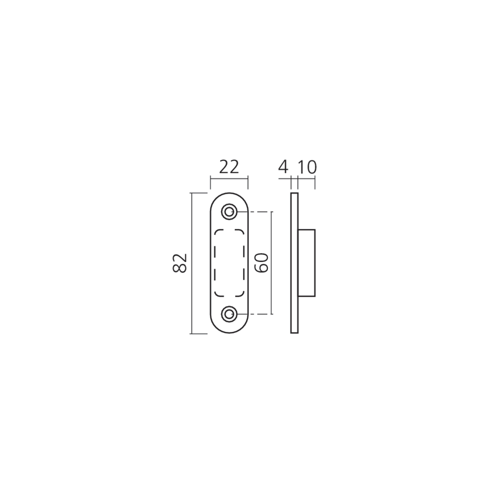 Loqueteau magnétique
