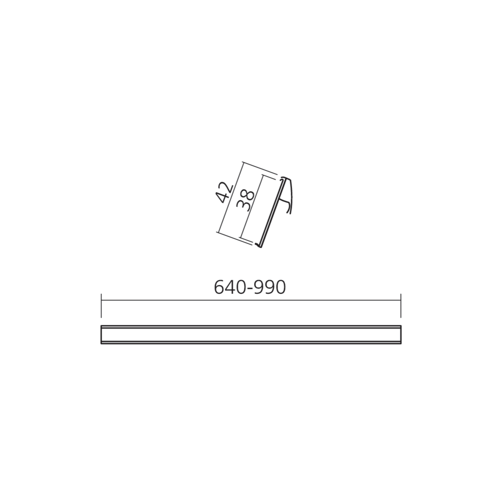 Porte-étiquettes à clipser