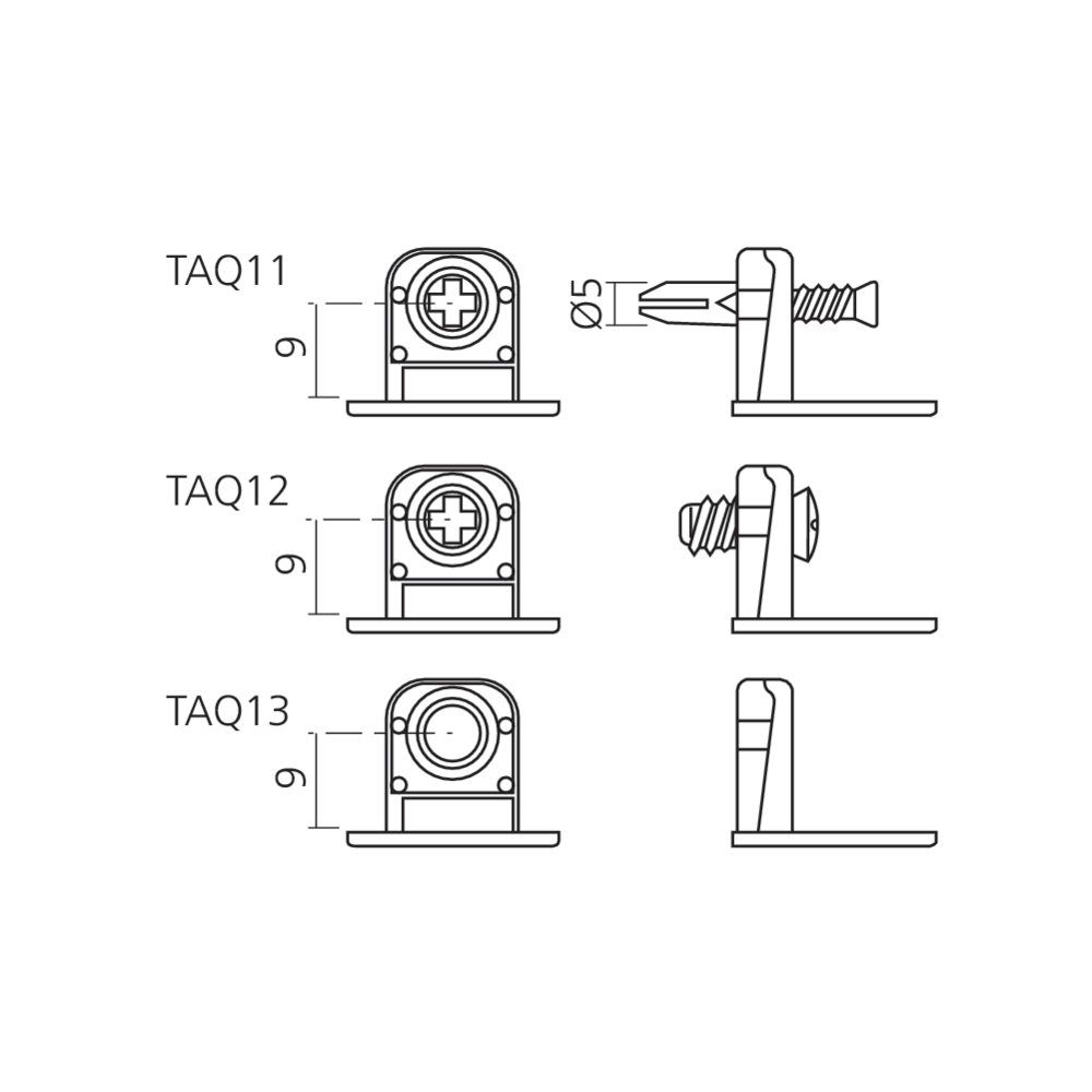 Taquet pour tablette Shelf Block