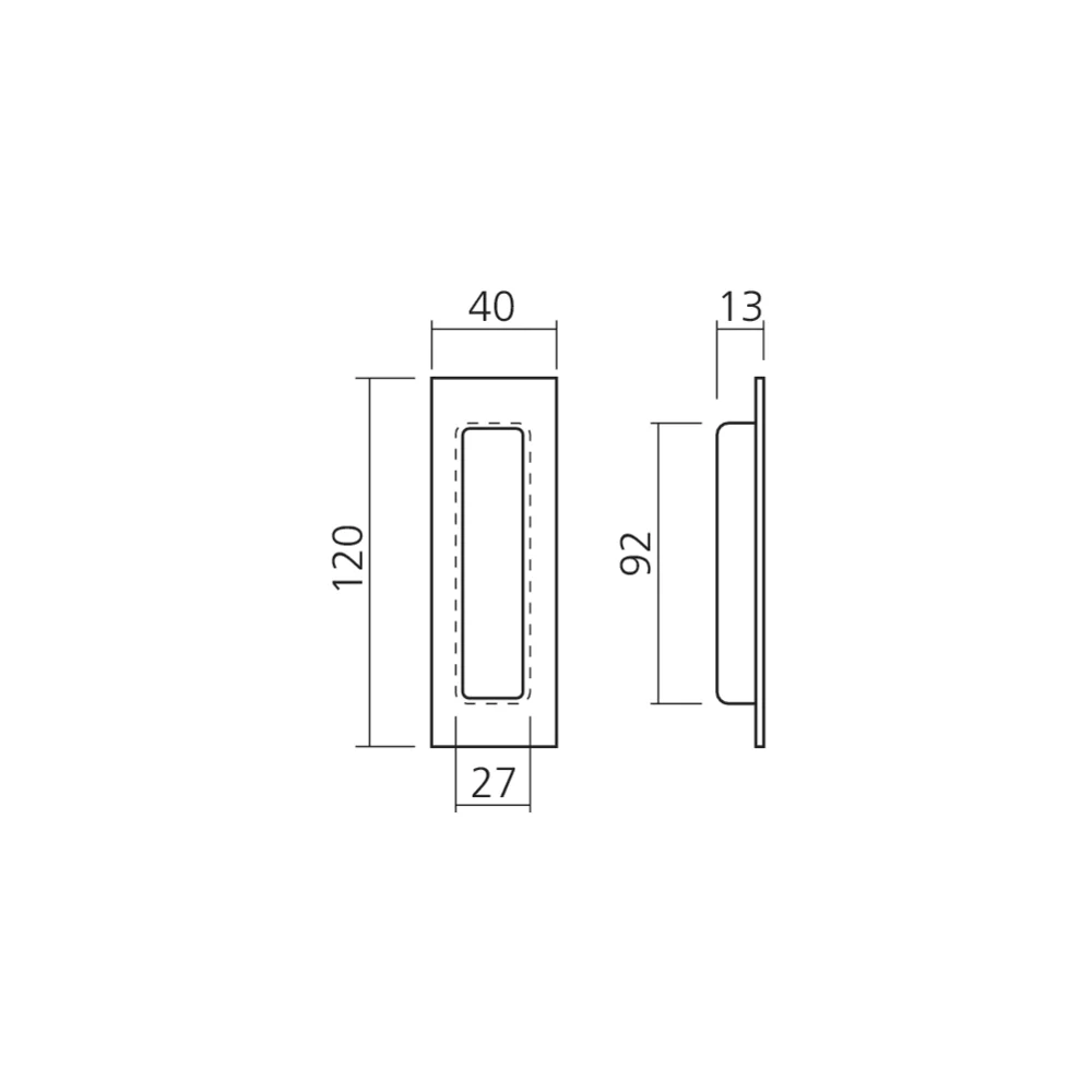 Poignée cuvette LIVING