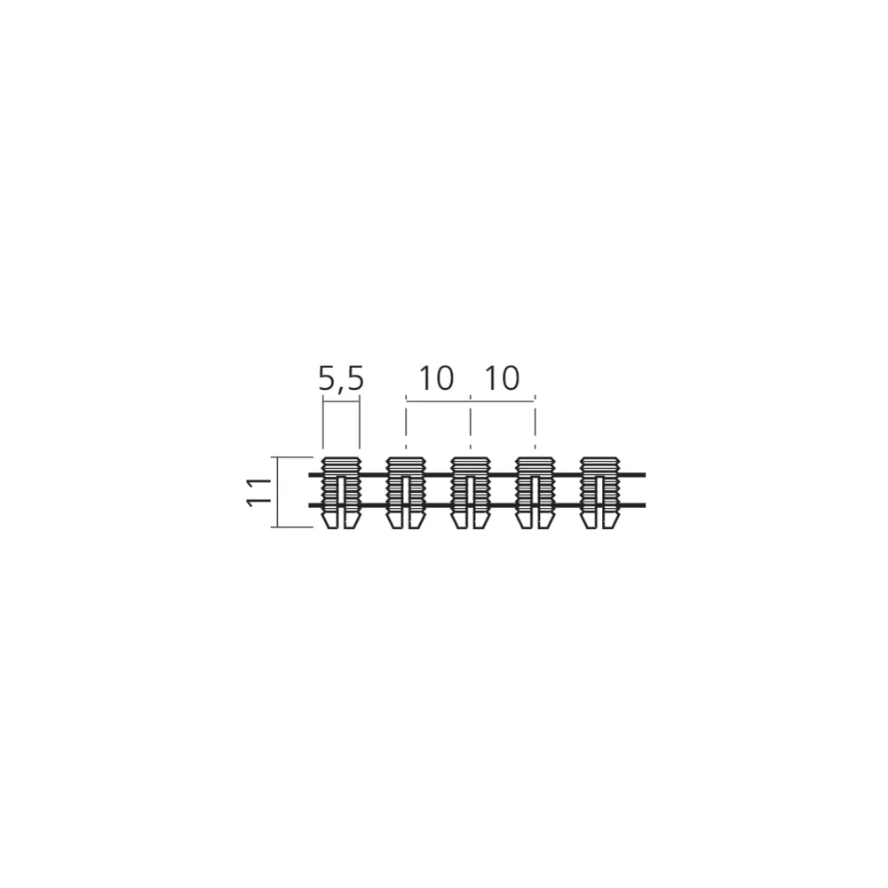 Douille à frapper Ø5