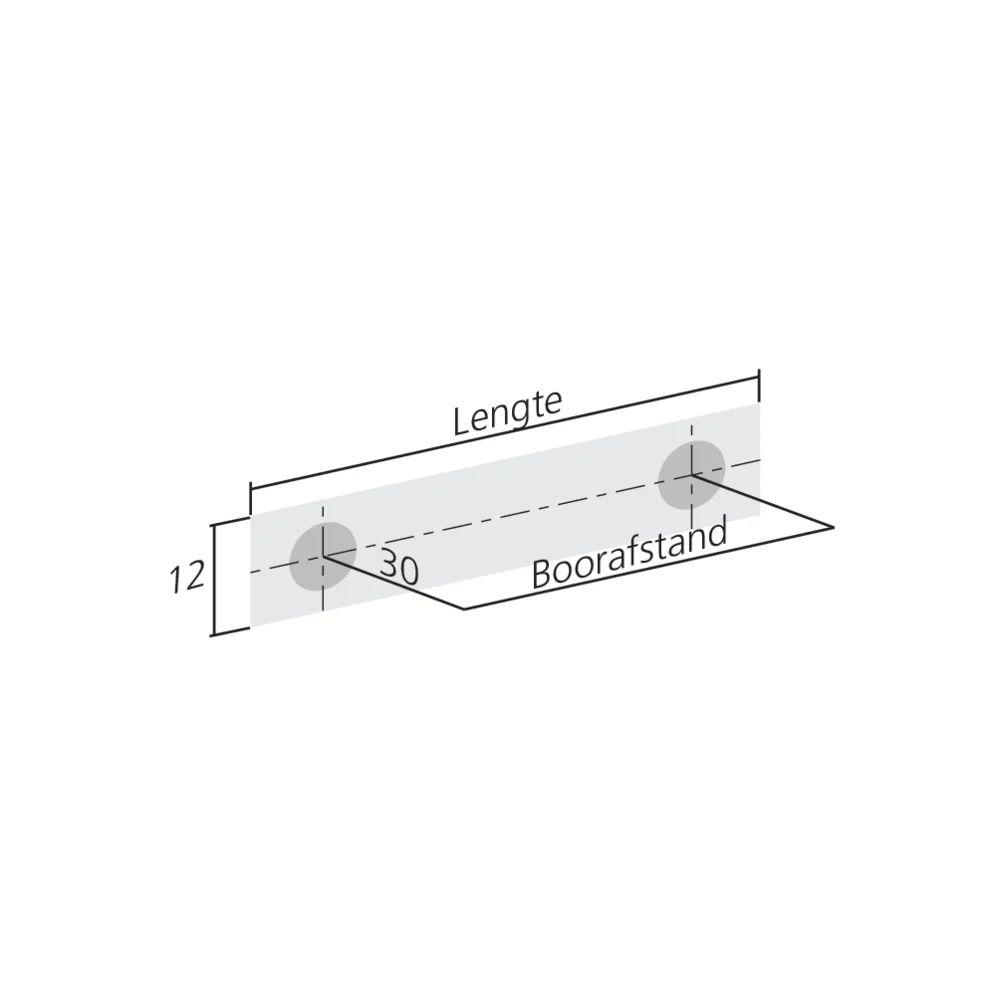 Poignée inox Ø12 mm
