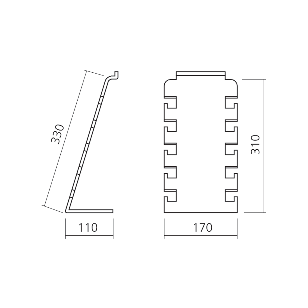 Présentoir lunettes