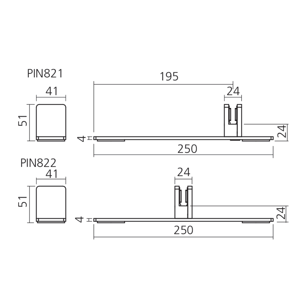 Pince pour panneau de protection