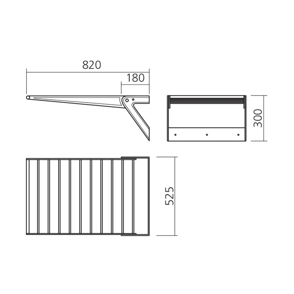 Séchoir à linge pliable