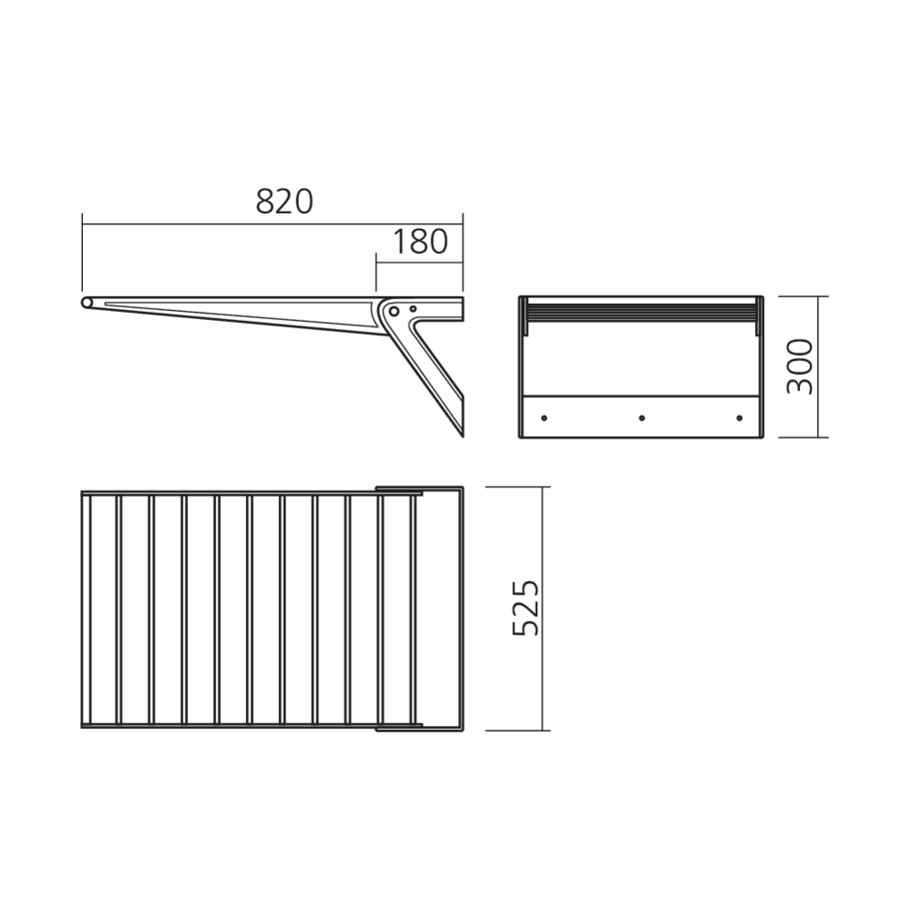 Séchoir à linge pliable