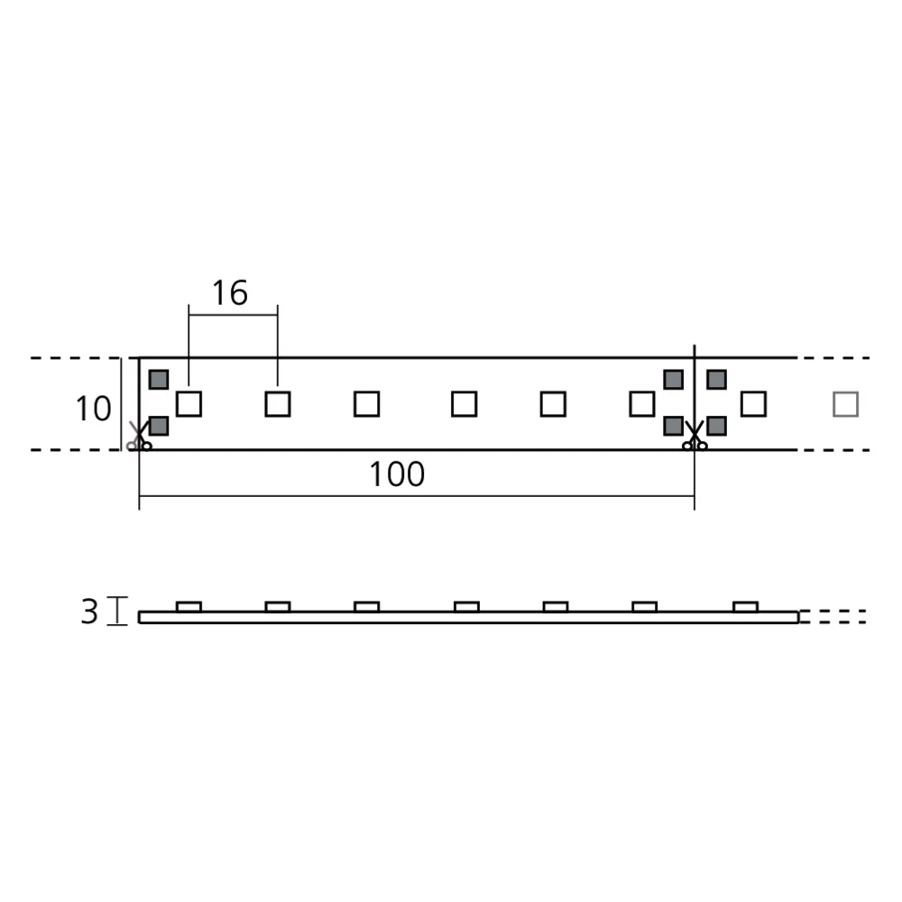 Bande LED RGB IP20 60 LEDs/m