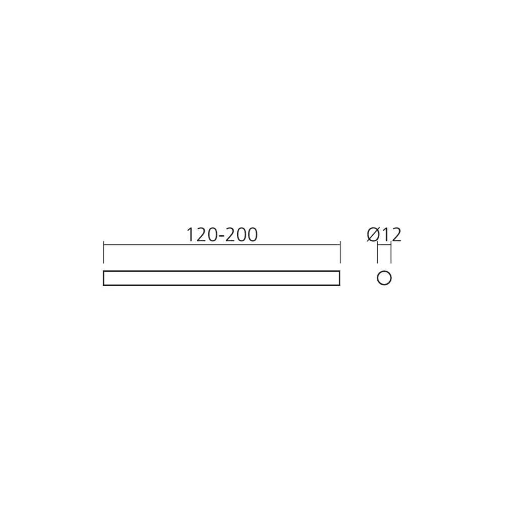 Support droit transparent