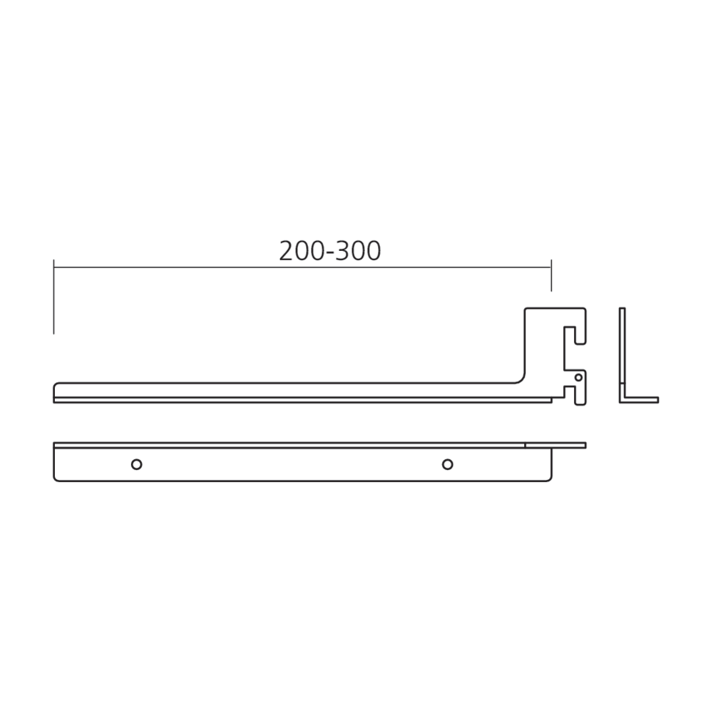 Supports tablette verre SWIFT