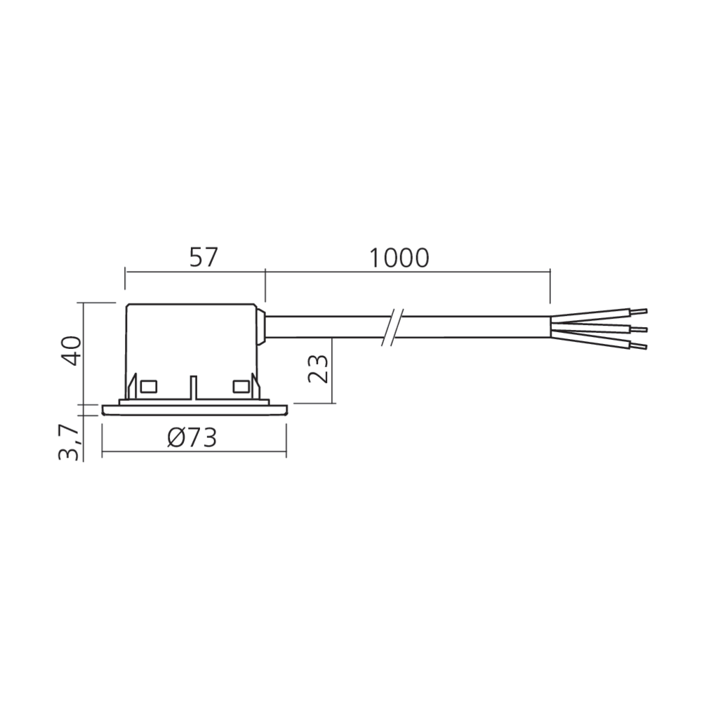 Prise 230 Volts IP23