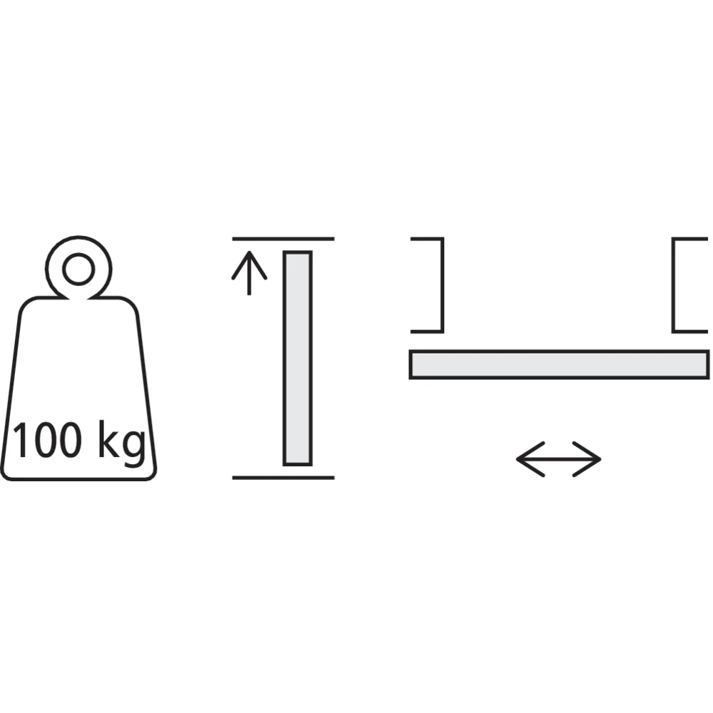 Garniture 1 porte Junior 100/Z