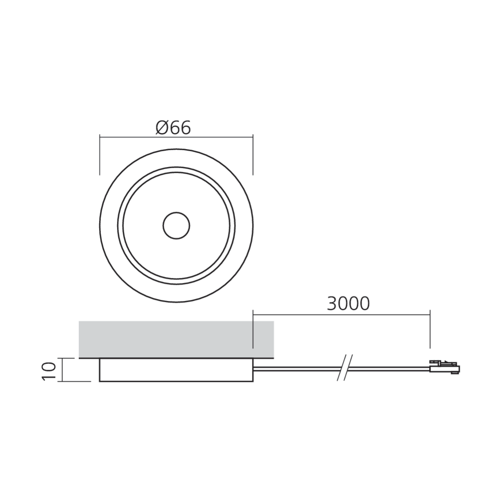 Spot LED 12 V avec capteur de mouvement