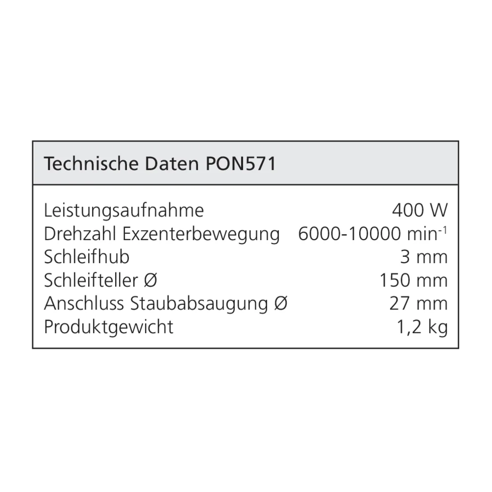 Ponceuse excentrique ETS EC 150/5